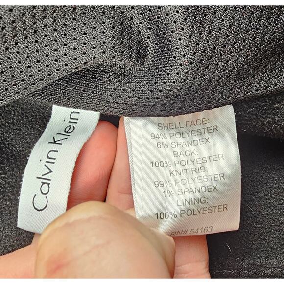 Calvin klein element wind water resistant stretch performance jacket black S men - Picture 6 of 8